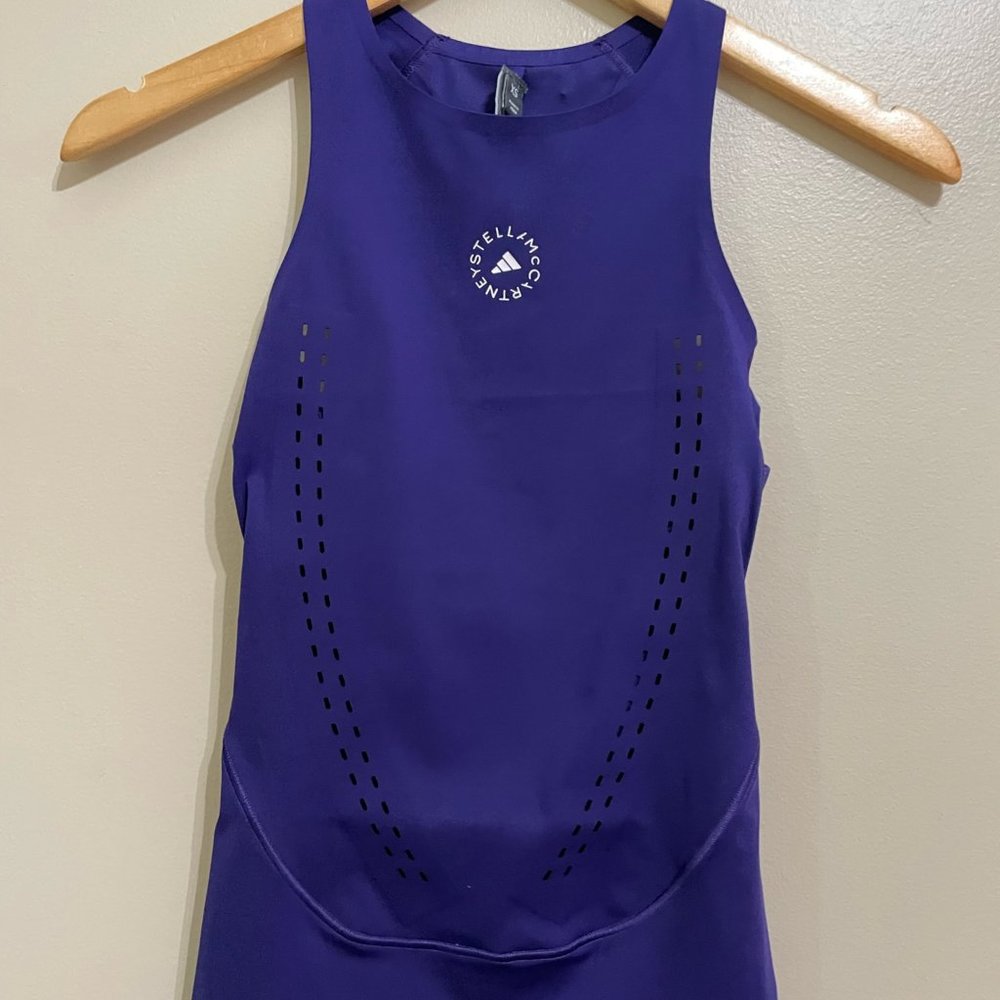 Adidas Stella McCartney Truepurpose Tanks Top Shirt Women's XS FU0771 Purple NEW
